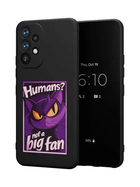 QuestCase Чехол на Samsung A52 4G с принтом Котик