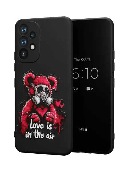 QuestCase Чехол на Samsung A52 4G с принтом Мишка