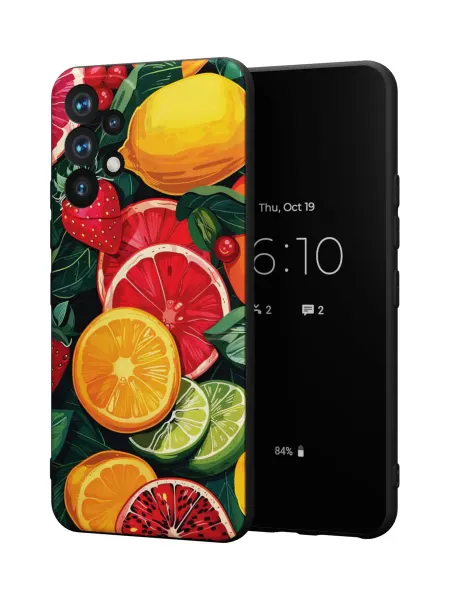 QuestCase Чехол на Samsung A52 4G с принтом Фрукты