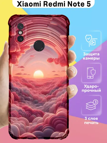 ItCase Чехол на Xiaomi Redmi Note 5 Закат