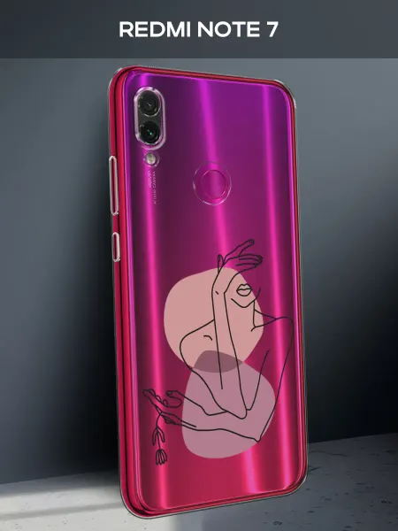 Xiaomi Чехол на Redmi Note 7 с принтом