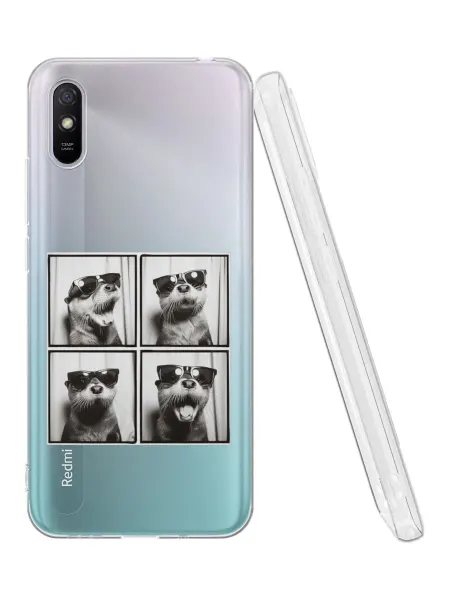 QuestCase Чехол на Xiaomi Redmi 9A с принтом Женщина