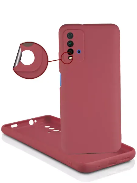 Rayzon market Чехол на Xiaomi Redmi 9T силиконовый матовый бампер