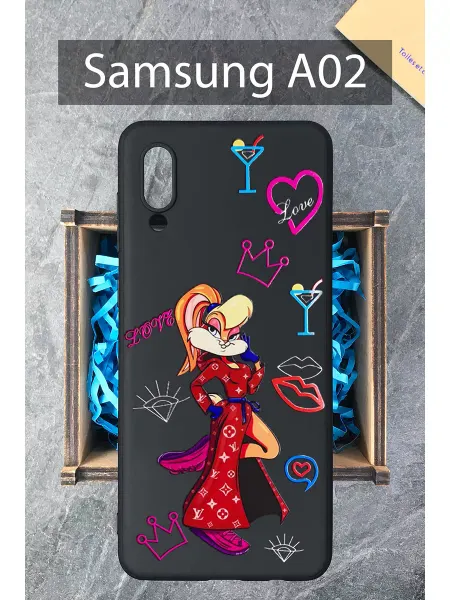 COVERGOOD Чехол на Samsung Galaxy A02 Самсунг Галакси А02 силиконовый