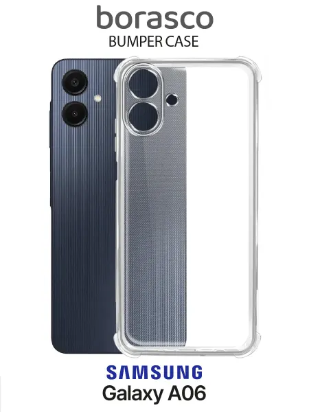 BORASCO Чехол на Galaxy A06 Bumper Case
