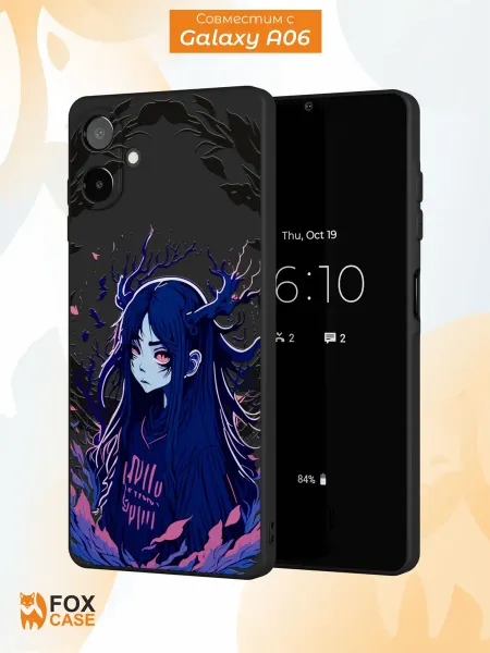 Fox Case Чехол на Samsung A06 с принтом Аниме