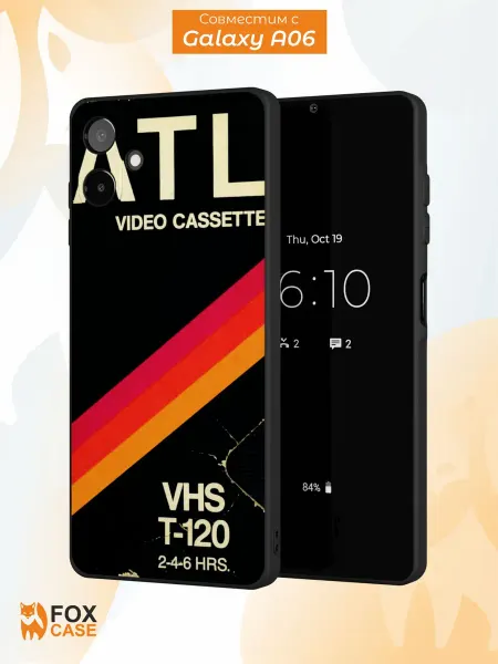 Fox Case Чехол на Samsung A06 с принтом рисунком