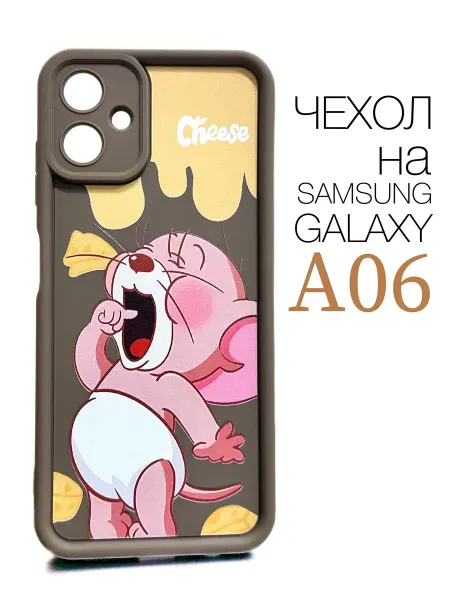 Red Cat Чехол на Samsung Galaxy A06 Джерри