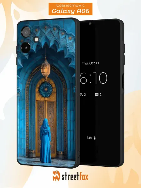 Street Fox Чехол на Samsung A06 с мусульманским принтом