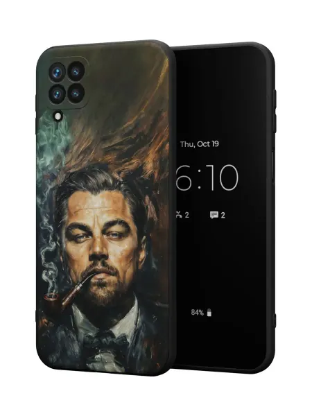 QuestCase Чехол на Samsung A12 с принтом DiCaprio