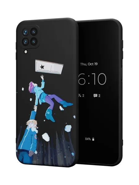 QuestCase Чехол на Samsung A12 с принтом Аниме