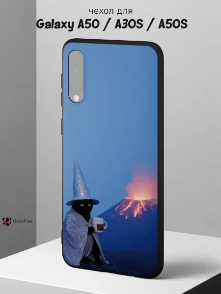 QuestCase Чехол на Samsung A50 A30S A50S с принтом Мем