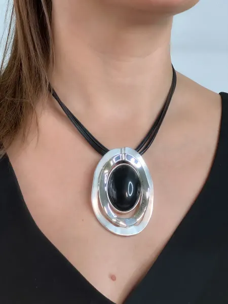ROHINI accessories Колье длинное с подвеской