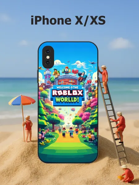 CaseLab Чехол на iphone X XS роблокс