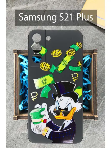 COVERGOOD Силиконовый чехол на Samsung Galaxy S21+ на Гелакси С21 плюс