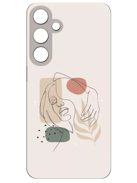 Krutoff Чехол-накладка для Samsung Galaxy S24+ черный
