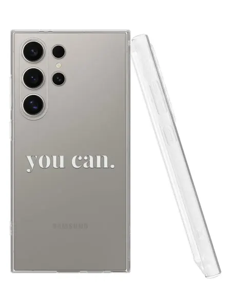 QuestCase Чехол на Samsung Galaxy S24 Ultra с принтом Мотивация