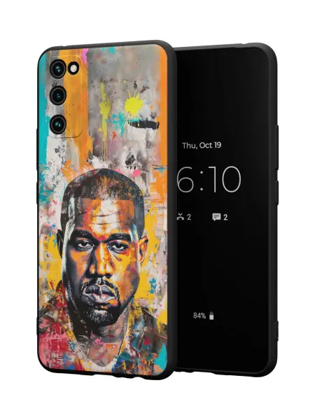 QuestCase Чехол на Samsung S20 FE с принтом Kanye West
