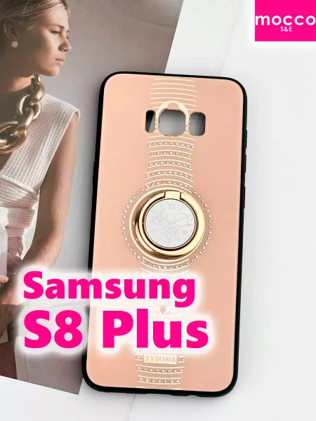 Чехол на S i X Чехол на Samsung S8 Plus со стразами глянцевый Самсунг С8+