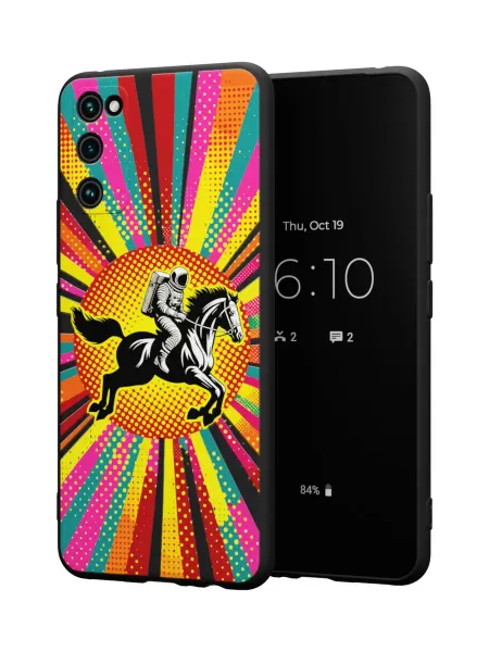 QuestCase Чехол на Samsung S20 FE с принтом Космонафт