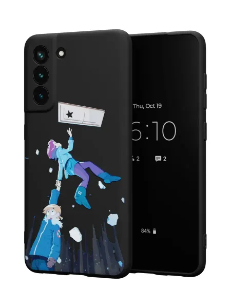 QuestCase Чехол на Samsung S21 FE с принтом Аниме