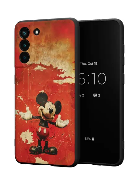 QuestCase Чехол на Samsung S21 FE с принтом Микки Маус