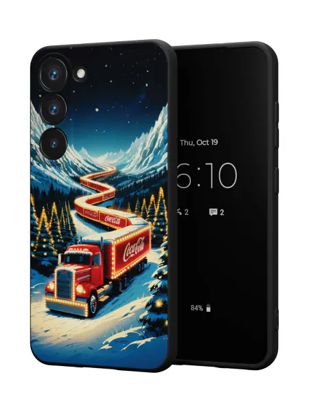 QuestCase Чехол на Samsung S23 с принтом Грузовик