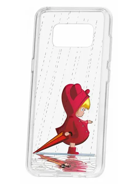 КRUЧЕ Чехол на Samsung S8 с рисунком, с принтом, с защитой камеры