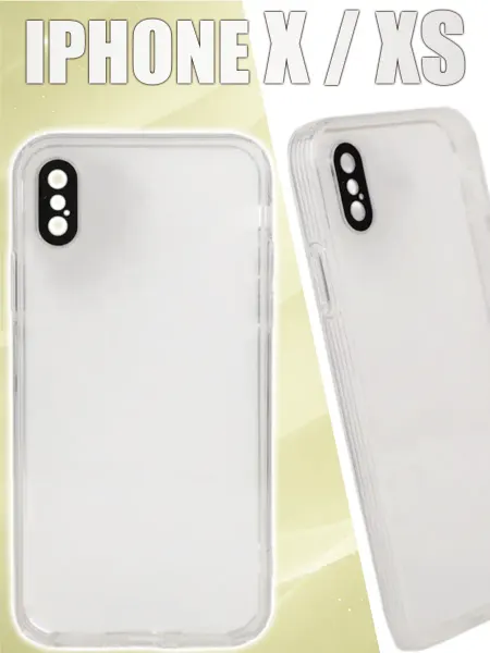 Кей Кей Прозрачный Чехол для iPhone X XS