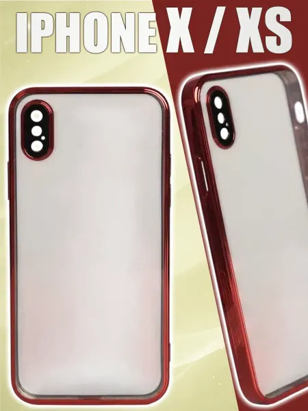 Кей Кей Прозрачный Чехол для iPhone X XS