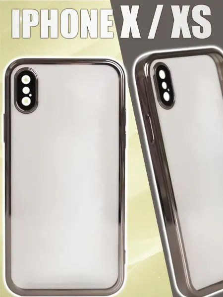 Кей Кей Прозрачный Чехол для iPhone X XS