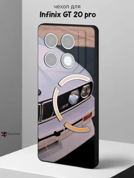 QuestCase Чехол на Infinix GT 20 pro с принтом Машина