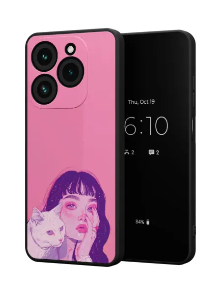 QuestCase Чехол на Tecno Spark 20 Pro с принтом Аниме