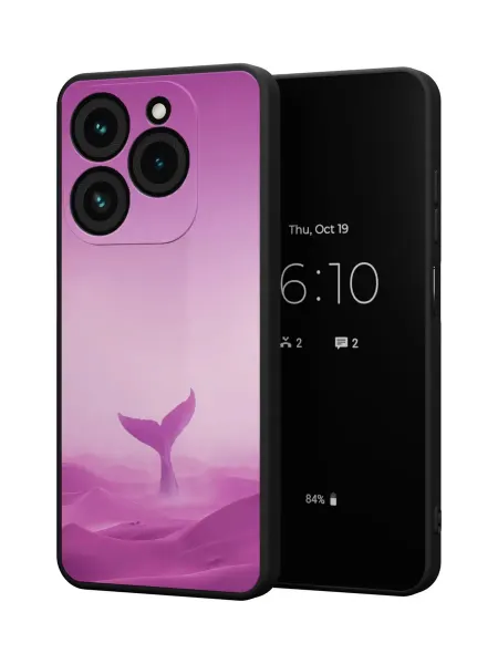 QuestCase Чехол на Tecno Spark 20 Pro с принтом Кит
