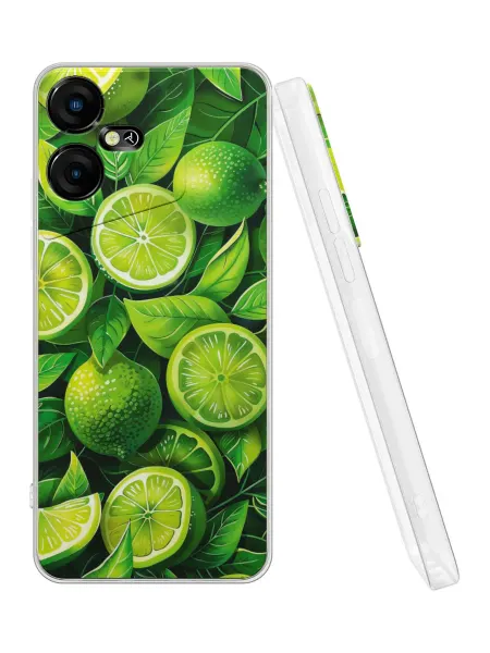 QuestCase Чехол на Tecno Pova Neo 3 с принтом Лайм