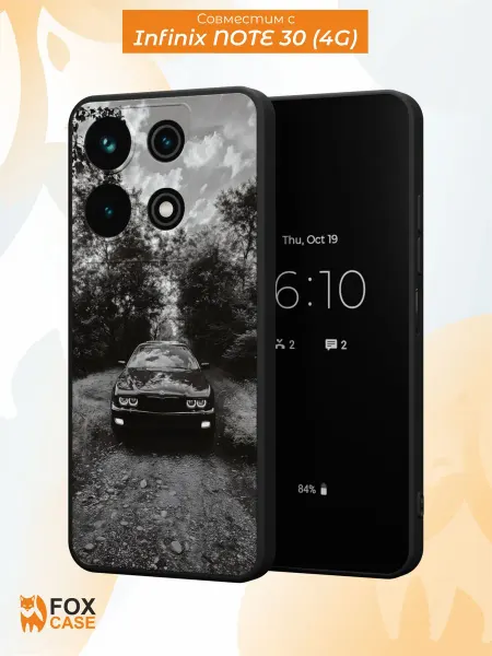 Infinix Чехол на Note 30 4G с принтом BMW