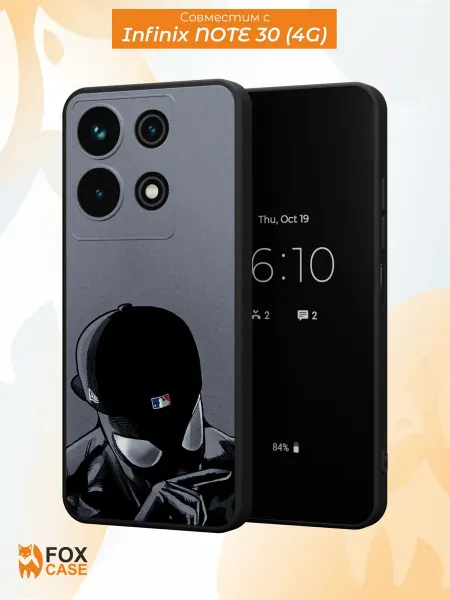 Infinix Чехол на Note 30 4G с принтом Человек-паук