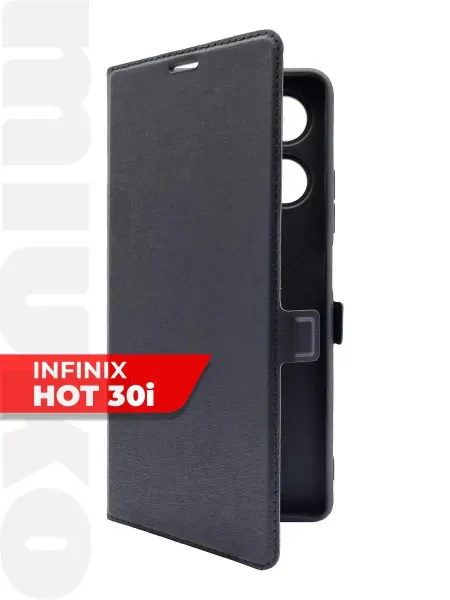Miuko Чехол на Infinix HOT 30i (Инфиникс Хот 30и) экокожа книжка