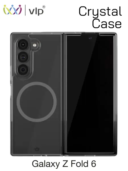 VLP Чехол на Galaxy Z Fold 6 Crystal Case MagSafe