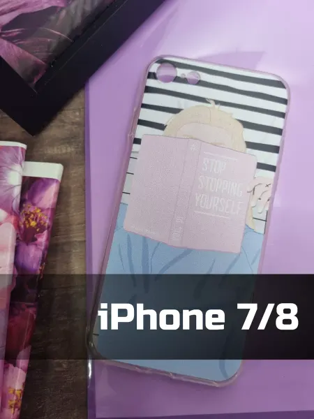 MixCase Чехол на iPhone 7 8 прозрачный книга