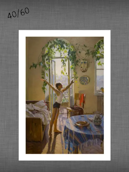 Past_today "Утро", Татьяна Яблонская (натур.холст без подрамн, 40х60)