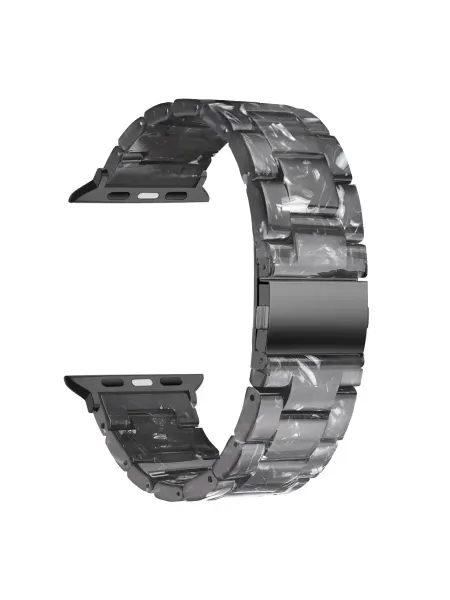 CAWEON Ремешок для Apple Watch 40 41 42 мм из смолы DSL-07-38-BKF