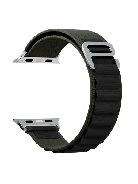 CAWEON Ремешок для Apple Watch 44 45 46 49 мм DSN2-23-42-BKGn