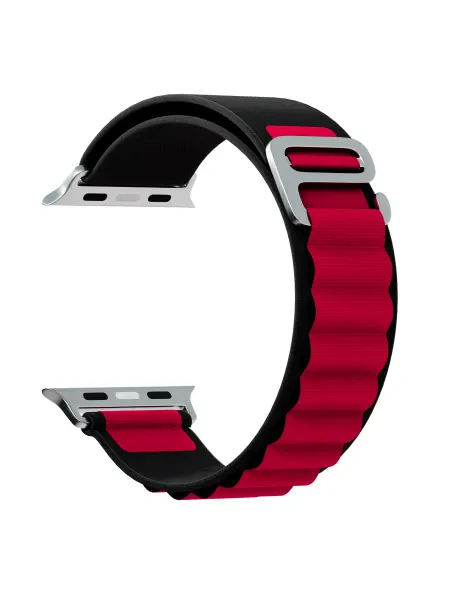 CAWEON Ремешок для Apple Watch 40 41 42 мм DSN-24-38-BLRd