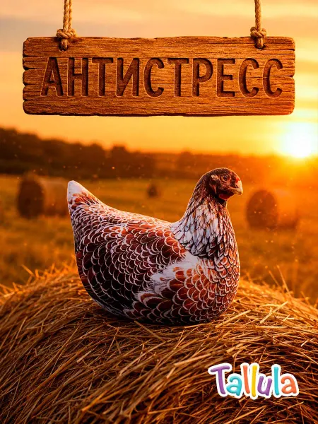 Tallula Мягкая игрушка антистресс Курица, 30 см
