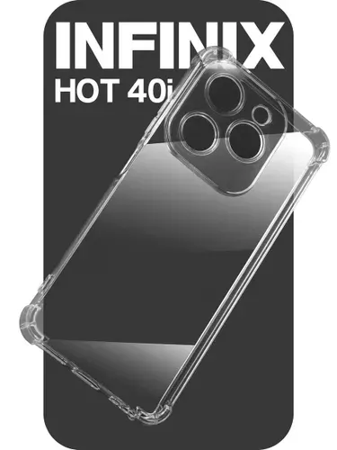 Чехол для Infinix Hot 40i SMART 8 прозрачный