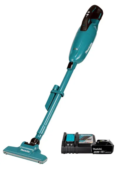 Makita Пылесос аккумуляторный LXT 18 кПа, 1х3Ач и з у DCL284FRF