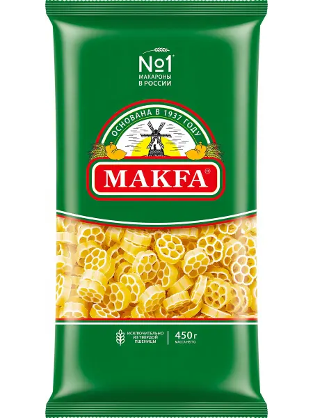 Макароны MAKFA Цветочки, 450гр