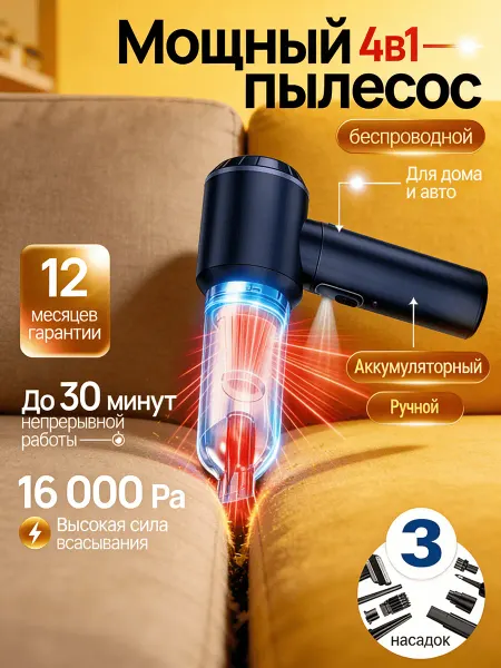 Пылесос для автомобиля