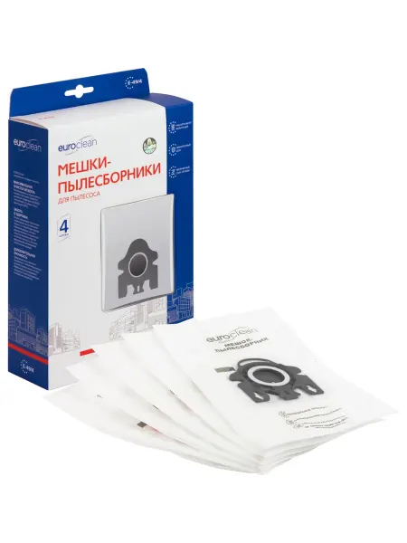 Нет бренда Мешки пылесборники для пылесоса MIELE 4 шт EURO Clean E-49 4